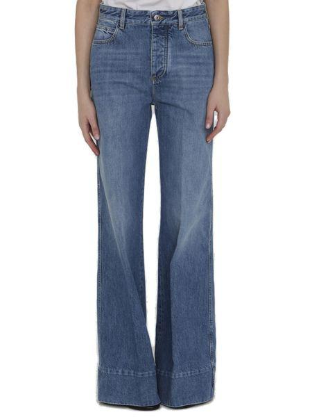 BOTTEGA VENETA Vintage Indigo Wide Leg Jeans