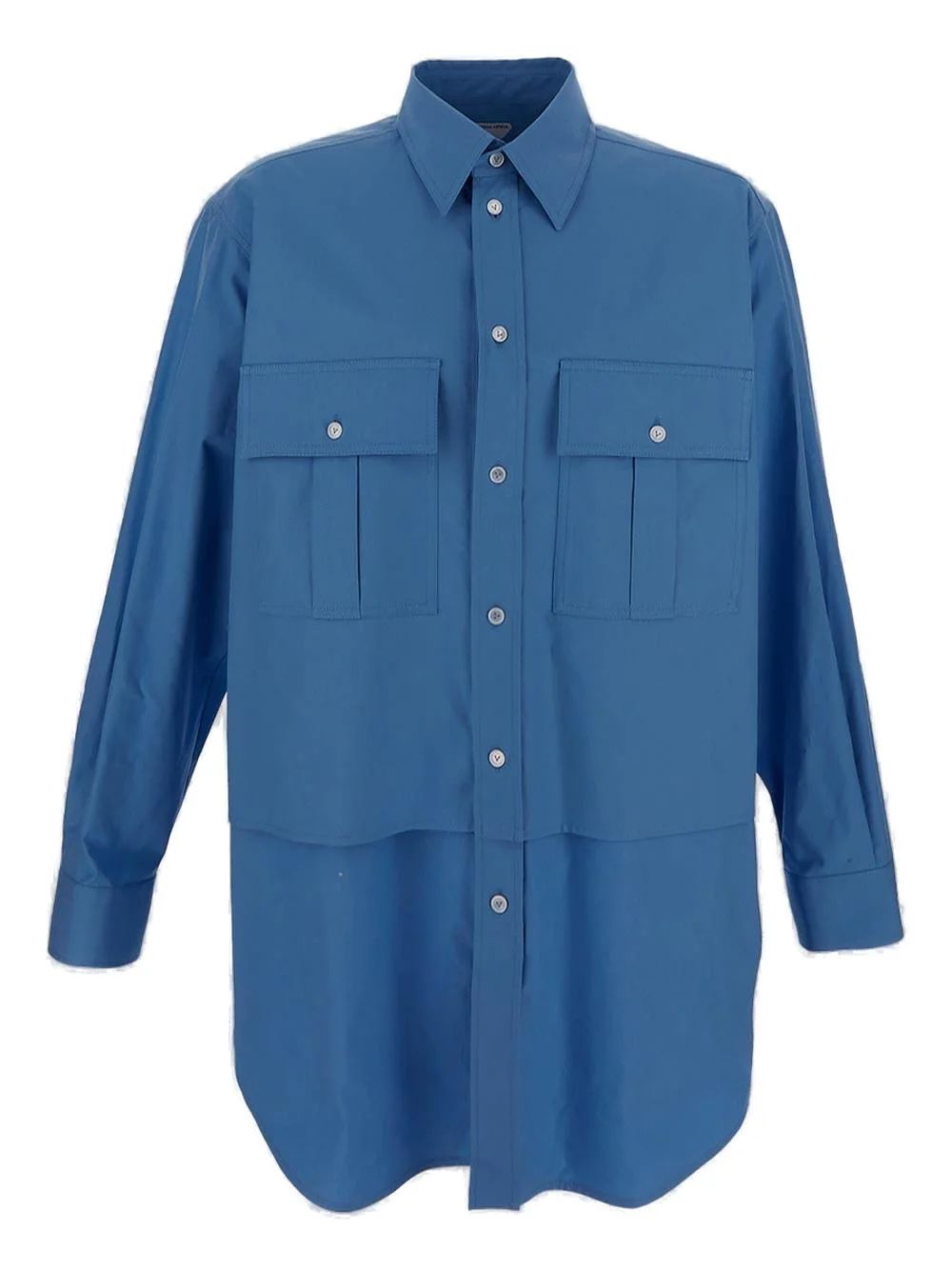 Double Layer Shirt - Blue, SS24