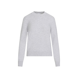 Áo len cashmere sang trọng màu xám dành cho phụ nữ - Bộ sưu tập mùa xuân hè 24