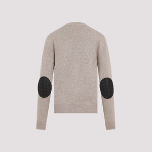 BOTTEGA VENETA Luxurious Grey Cashmere Pullover for Women - SS24 Collection