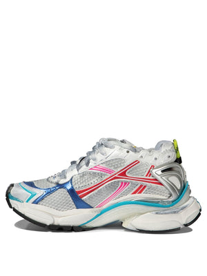 BALENCIAGA Multicolor Distressed Runner Sneakers