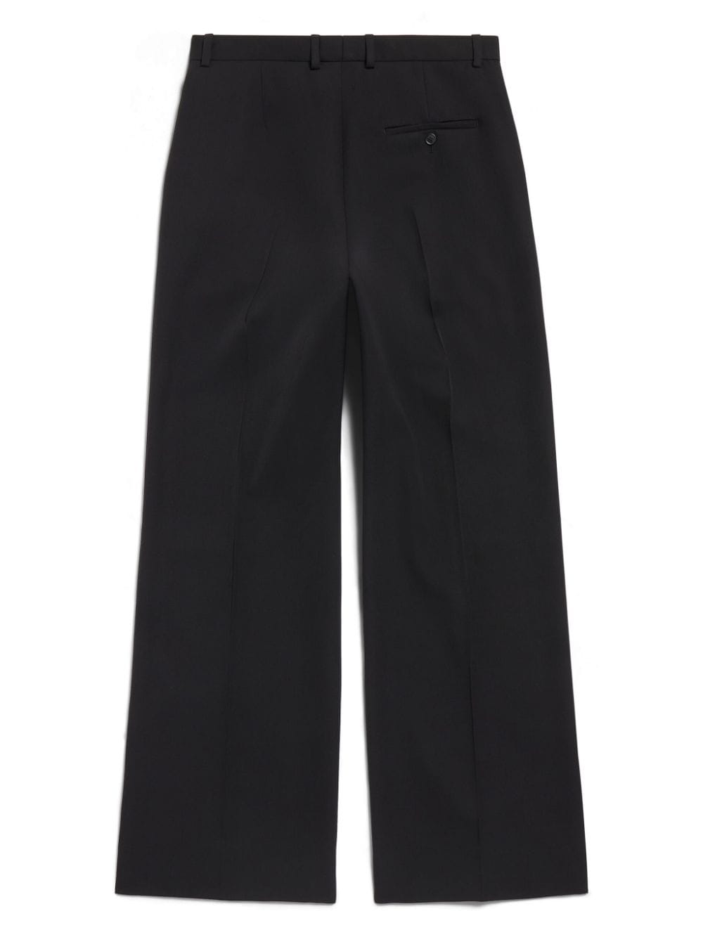 BALENCIAGA Classic Black Men's Straight Pants for 24SS Season