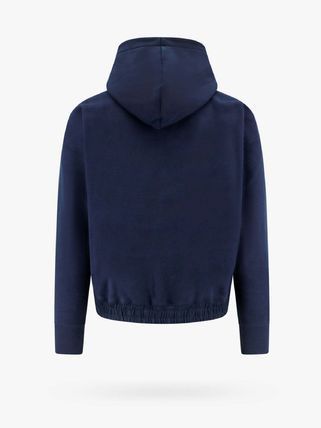 SAINT LAURENT Navy Triangle Hoodie for Men from SS24 Collection