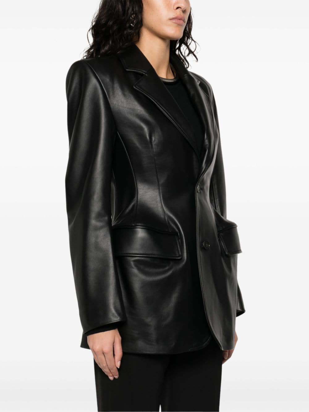 BALENCIAGA Black Suit Jacket for Women - 24SS Collection