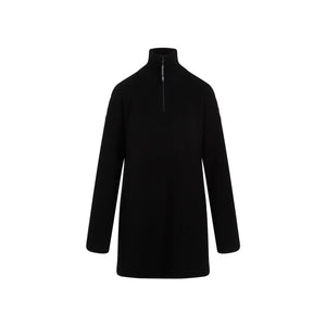 BALENCIAGA Black Wool Pullover for Women - SS24 Collection