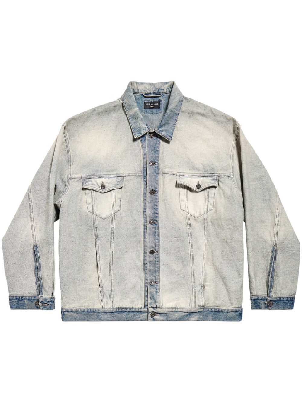 BALENCIAGA New Arrival: Men's Oversized Denim Jacket - SS24 Collection