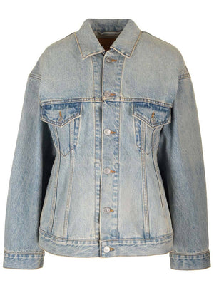 Hourglass Denim Jacket - Blue for Women