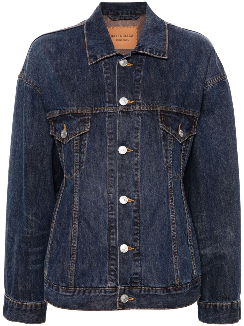 BALENCIAGA Hourglass Jacket in Japanese Denim - Slim Fit