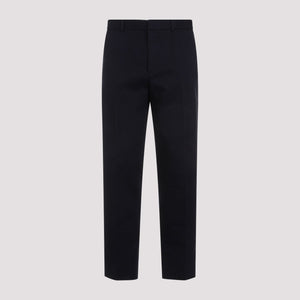 Blue Cotton Pants for Men