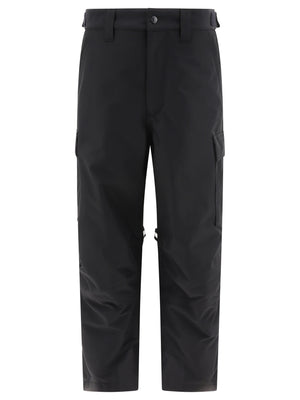 BALENCIAGA Black Mid-waist Cargo Pants for Men from High-End Fashion Brand