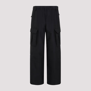 BALENCIAGA Sleek and Functional Men's Black Cargo Pants for SS24