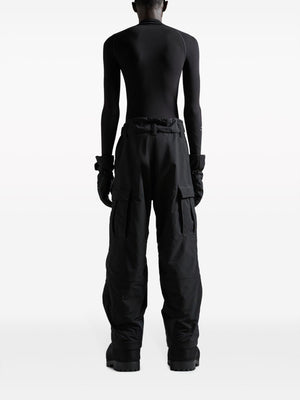 BALENCIAGA Black Mid-waist Cargo Pants for Men from High-End Fashion Brand