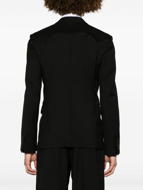 ALEXANDER MCQUEEN Layered Wool Jacket for Men