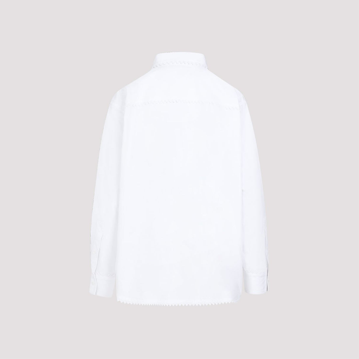 BOTTEGA VENETA White Cotton Shirt for Women - SS24 Collection