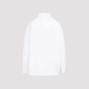 BOTTEGA VENETA White Cotton Shirt for Women - SS24 Collection