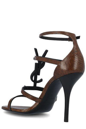 SAINT LAURENT Cassandra High Heel Sandals 100mm