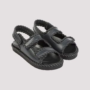 Bốt Sandal Braid Màu Xanh Nhạt cho Phụ Nữ