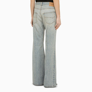 BALENCIAGA Light Blue Flared Jeans for Women