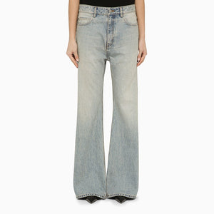 BALENCIAGA Light Blue Flared Jeans for Women