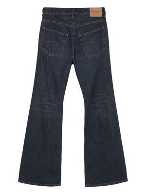 BALENCIAGA High-Waist Flare Cut Jeans - TOW58 RAW