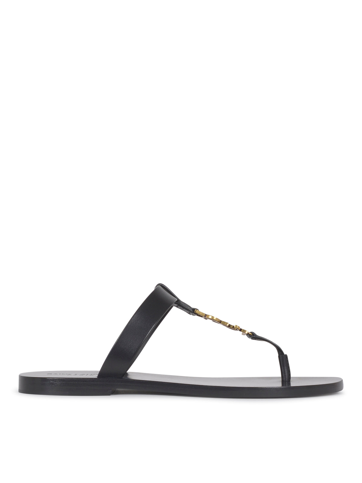 SAINT LAURENT Trendy 2024 Men's Black Sandals for the Summer Season