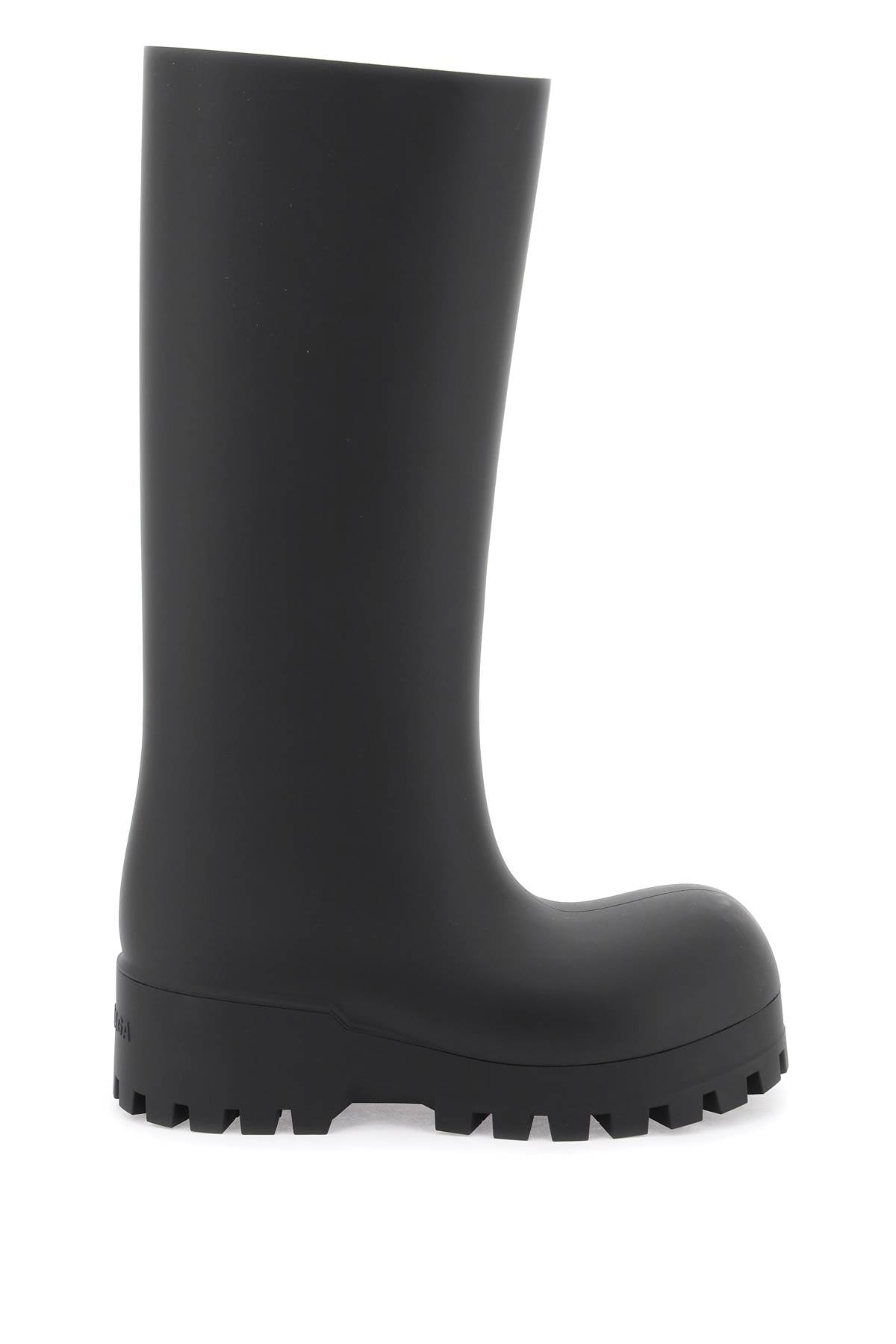 Sleek Black Bulldozer Boots for Women by BALENCIAGA