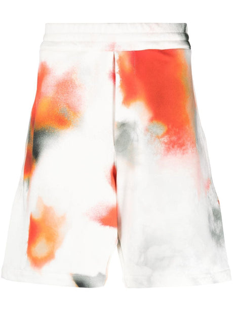 ALEXANDER MCQUEEN Floral Allover Print Shorts for Men