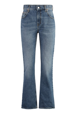 GUCCI Classic Blue 5-Pocket Slim Fit Jeans for Women