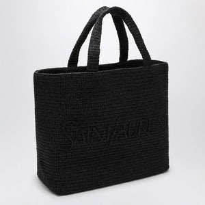 Túi Xách Tote Raffia Đen Thời Trang và Tiện Dụng Cho Nữ - Bộ Sưu Tập SS24