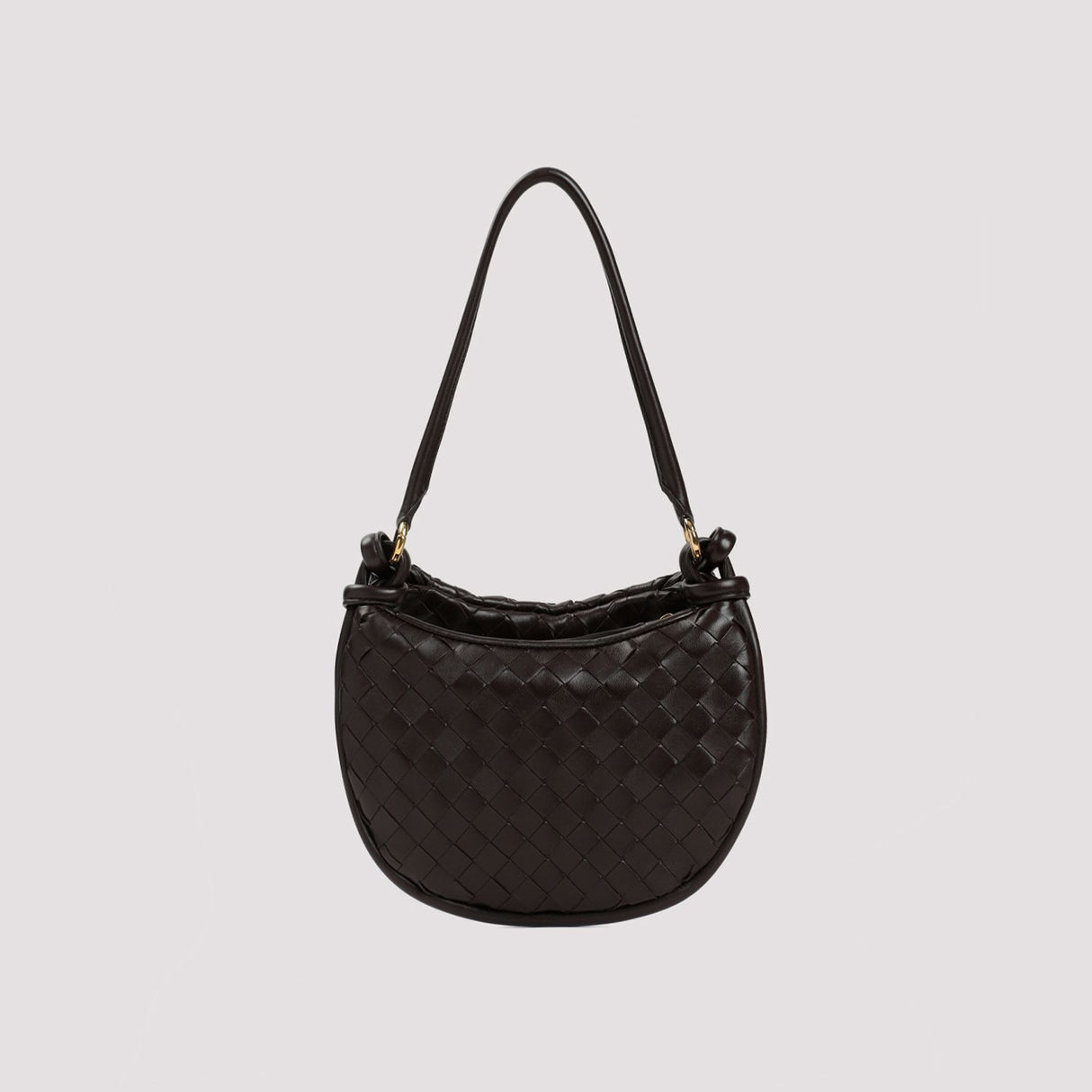 BOTTEGA VENETA Luxurious Lamb Leather Mini Handbag - 24.5cm x 19cm x 7cm