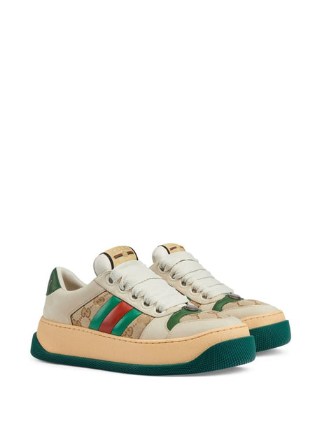 GUCCI Low-Top Double Screener Sneakers for Women