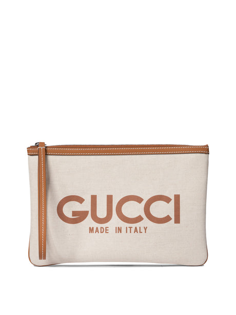 GUCCI Chic Mini Clutch with Signature Print