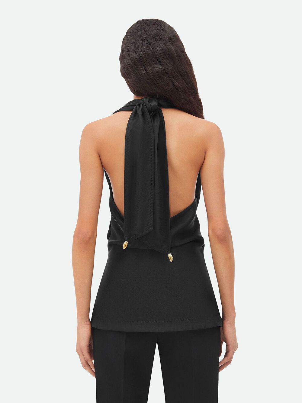 Black Draped Top, SS24 Collection