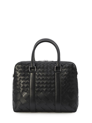 BOTTEGA VENETA Men's 100% Calf Leather Handbag | SS24 Collection