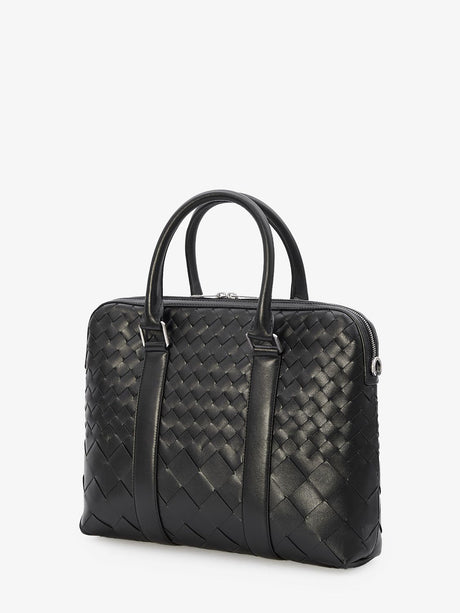 BOTTEGA VENETA Men's 100% Calf Leather Handbag | SS24 Collection