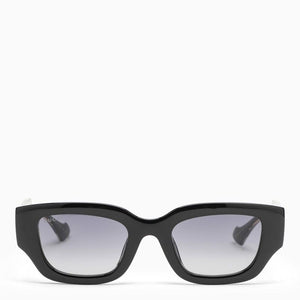 GUCCI Rectangular Black Sunglasses