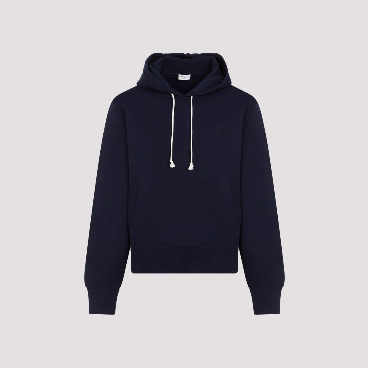 Áo hoodie cotton xanh navy cho nam, mùa Xuân/Hè 2024