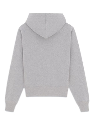 SAINT LAURENT Organic Cotton Cassandre Hoodie - Sustainable and Stylish for Men