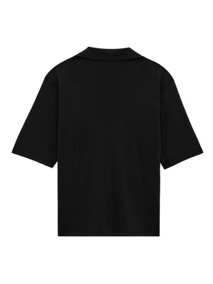 SAINT LAURENT Men's Classic Wool Polo for SS24