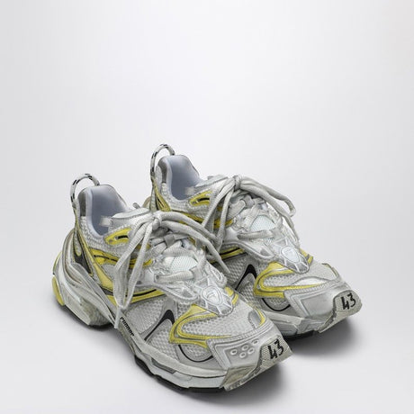 BALENCIAGA Runner 2.0 Sneaker in White, Yellow & Black