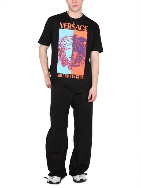 VERSACE Men's Drawstring Pants