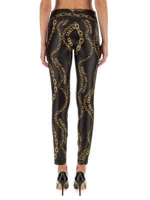 VERSACE JEANS COUTURE Logo Leggings for Women - Size 40