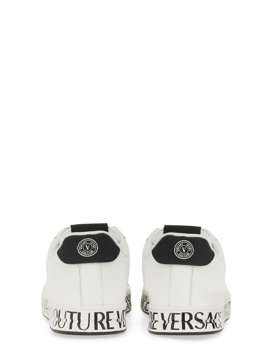 VERSACE JEANS COUTURE Stylish Logo Sneakers for Men