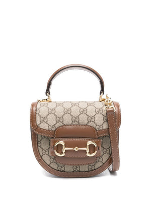 GUCCI Mini Handheld Bag with Iconic Horsebit Detail