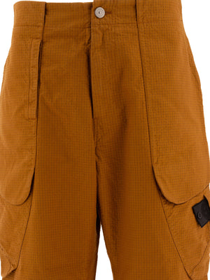 STONE ISLAND SHADOW PROJECT Slim Fit High Rise Cargo Trousers