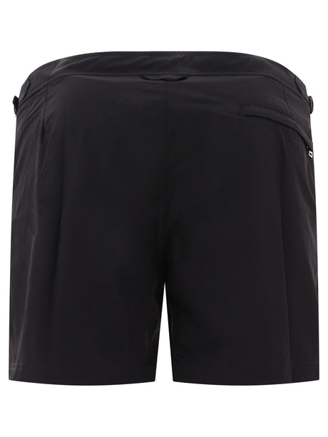 ALEXANDER MCQUEEN Men's Regular Fit Nylon Swim Shorts