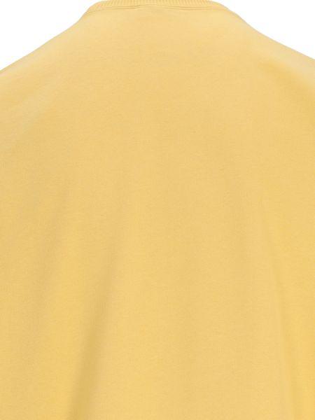 Men's Yellow and Orange Cotton Sweatshirt | SS24 Collection