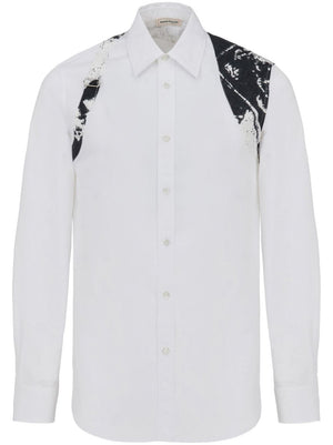 ALEXANDER MCQUEEN Men's Print Harness Shirt | 2024 SS Collection