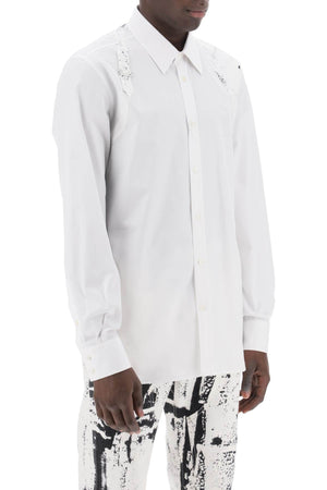 ALEXANDER MCQUEEN Men's Print Harness Shirt | 2024 SS Collection