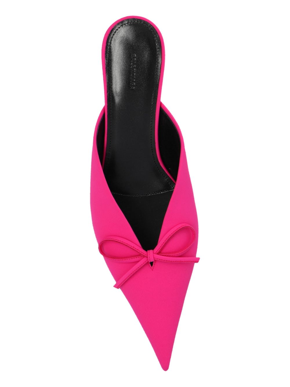 BALENCIAGA BOW DETAILING POINTED TOE SANDALS